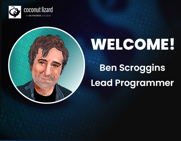 Coconut Lizard welcomes Ben Scroggins, Lead Programmer to the team!